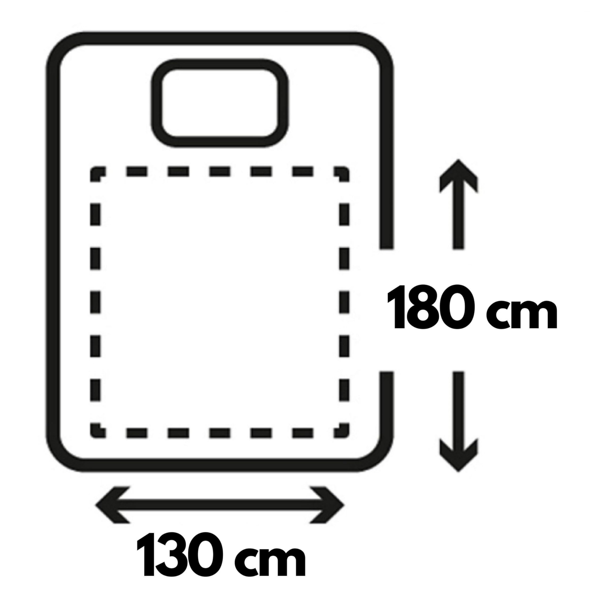 Koc grzewczy z automatycznym wyłącznikiem, przytulny, 180 x 130 cm, elektryczny koc grzewczy, koc na łóżko, sofę, koc termiczny, 9 stopni prania w temperaturze do 40°C