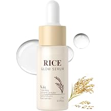 Rice Face Serum Rice Serum with Korean Rice Extracts Moisturising for Dry Skin Anti-Wrinkles Pores Reducing for Radiant Skin Rice Face Serum Korean Niacinamide Serum