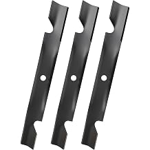 Keycci 115-2454-03 Lawn Mower Blades Compatible with T oro Time Cutter SS5425 54 Inch Deck, High Lift Blades Replace for 115-4999 115-4999-03 115-9650-03, 3 Pack 115-9650-03 Blades