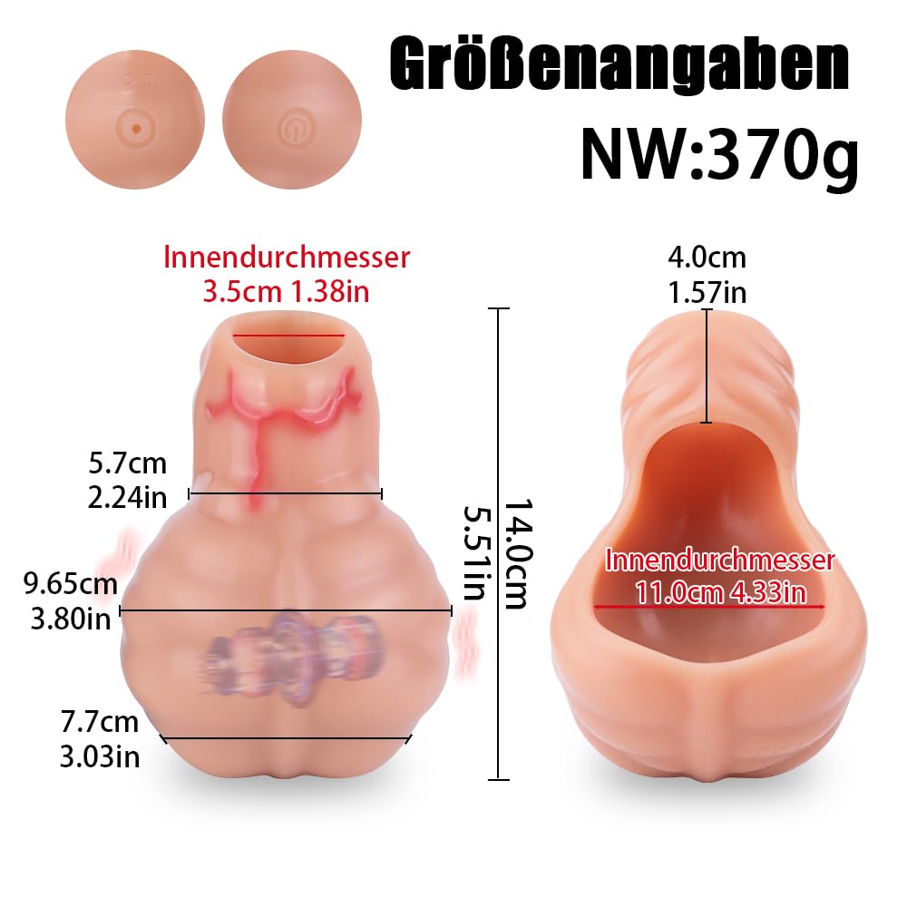 Penis Ring Hodenvibratoren Sextoy Masturbieren für Männer Hoden Vibrator Vibratorensets für Mann Silikon Penisringe Mit 10 Vibrationsmodi Hodenvibration Masturbator Penisring Sexspielzeug