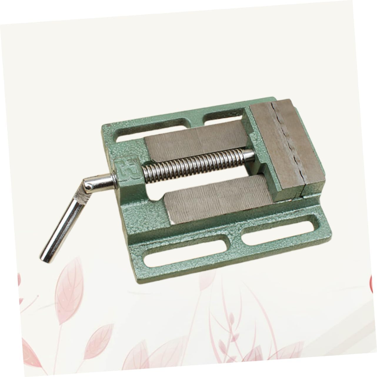 Cast Iron Drill Press Vise Tool Bench Vise for Woodworking Bench Clamp for Drilling Random Color