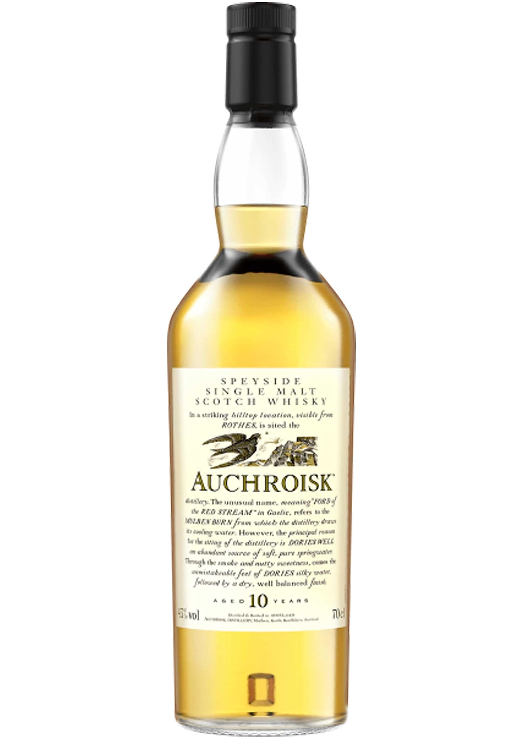 10 Years Old Single Malt Scotch Whisky, 70 cl