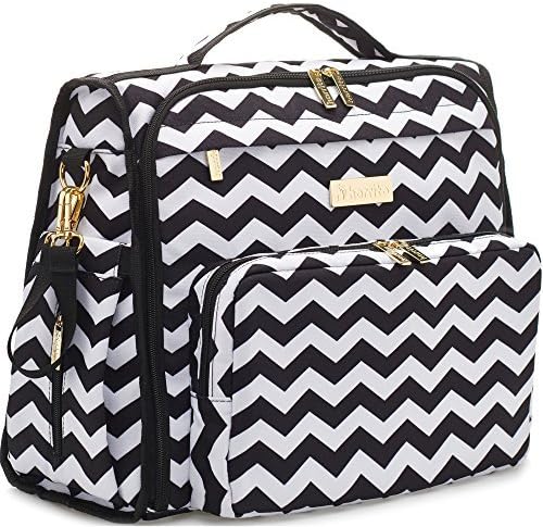 Diaper Bag Backpack - Nappy Baby Changing Diaper Bag Organizer - Waterproof Baby Backpack for Women - Baby Shower Gifts - Diaper Tote Maternity Bag (shevron)