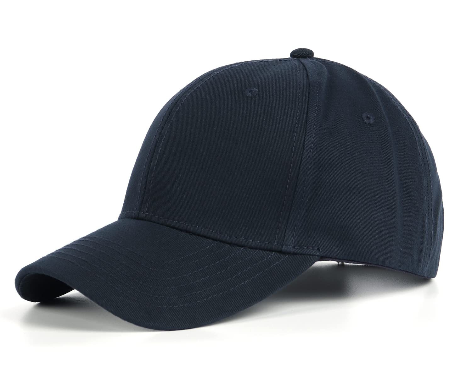 Zylioo Casquette De Baseball XXL Surdimensionnée En Maille, Chapeau De Course Respirant Et Frais, Casquette D'été Réglable Pour Grandes Têtes 54,6 - 64,8 Cm, Noir