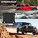 OEDRO Cargo Liner Rear Trunk Floor Mat Fit for 2011-2018 Jeep Wrangler JK Unlimited JKU Without Subwoofer (4 Door Only), All Weather Black Cargo Tray