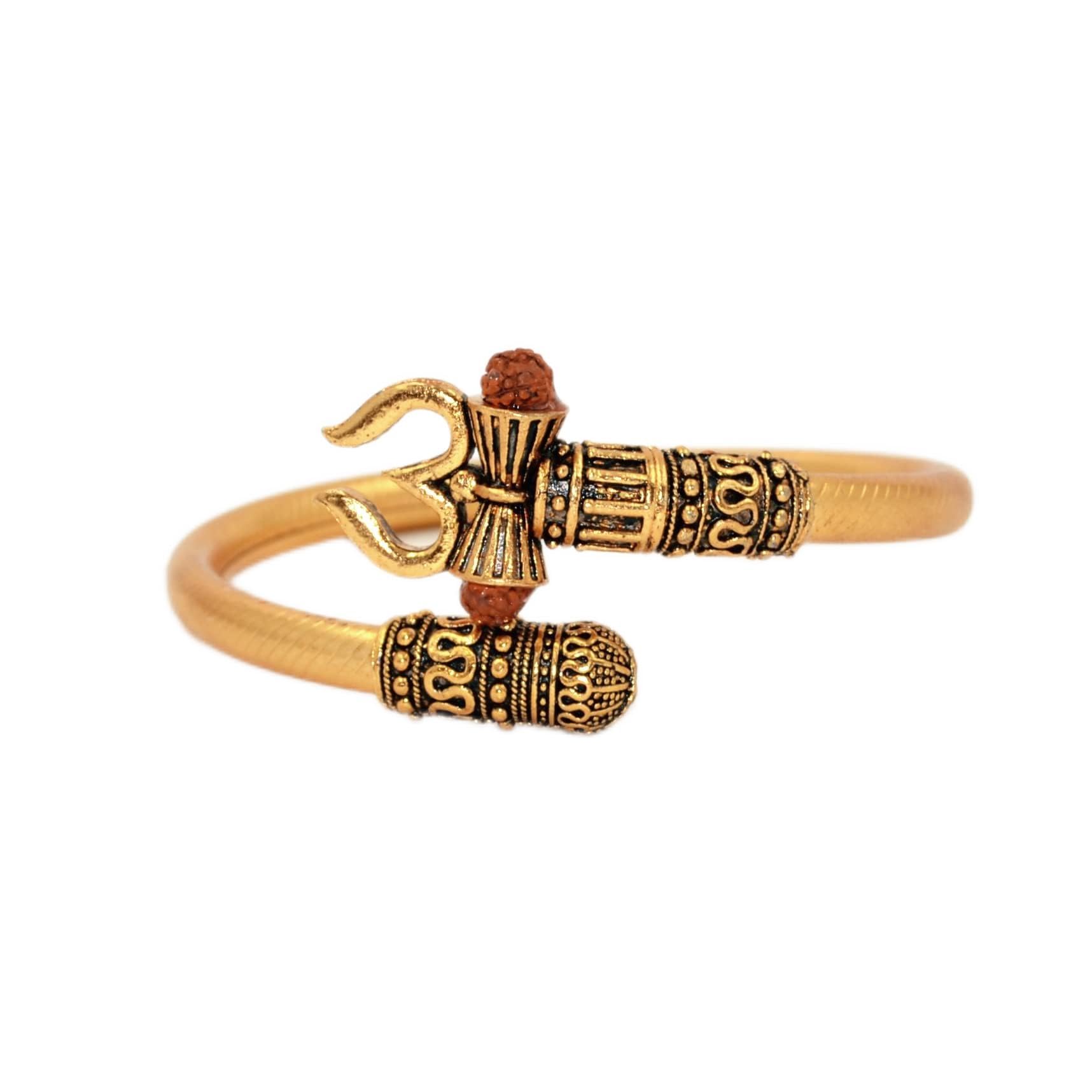 CraftVatika Mahakal Kada Rakhi for Brother Boy Men, Rudraksha Trishul Damroo Rakhi for Bhai, Bhaiya with Greeting Card (B0B34FJ39Z) Amazon Price History, Amazon Price Tracker