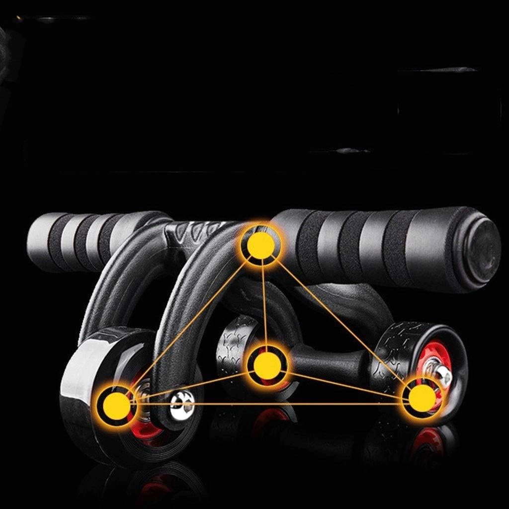 Abdominal Muscle Wheel - Roller for Exercise, Foldable Abs for Women and Men with Knee Pad Resistance