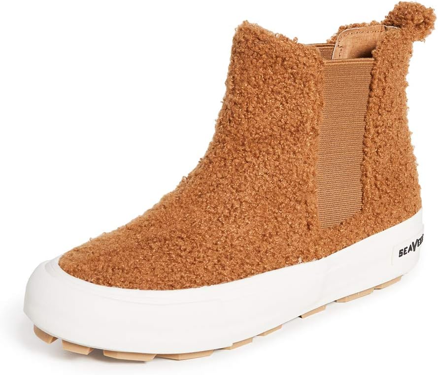 SEAVEES Women's Laguna Chelsea Boot, Honey, 7