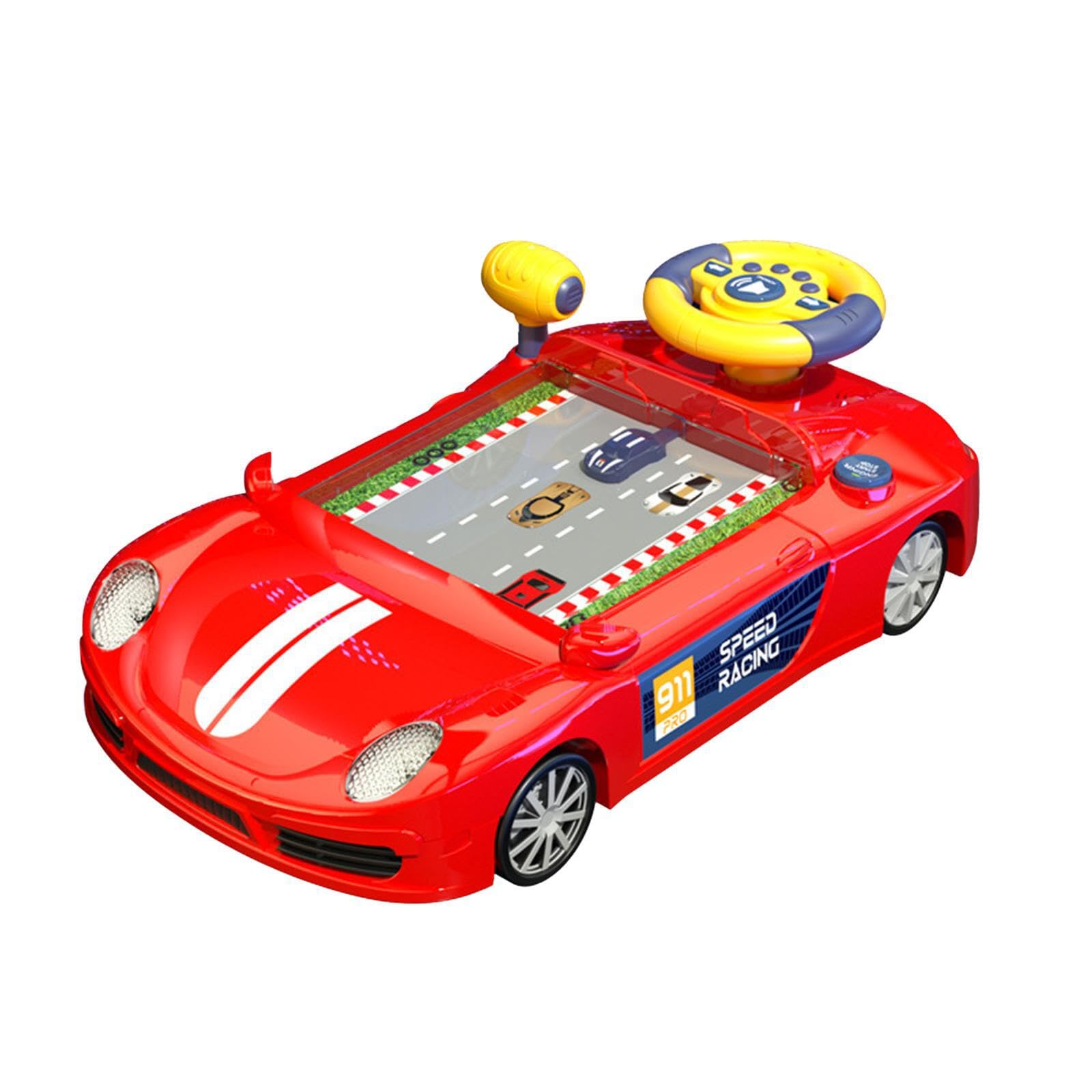 Volante interattivo per Giochi di Guida, migliora Le abilità, Giocattolo Musicale, Regalo educativo per Bambini dai 3 ai 6, Regalo di Compleanno