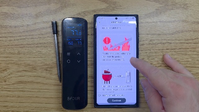 Image of Wireless Meat Thermometer Bluetooth with Digital Standalone Base, WiFi Unlimited Range, 6 Precision Sensor, IP67 Waterproof and Heat Resistant, Kitchen Essentials for Oven BBQ Grilling and Smoking