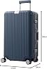 Griffinland DL-2823 NOBLE Suitcase with TSA Lock, Ultra Lightweight, Frame Type, Hard Opening and Closing Frame, S carry-on