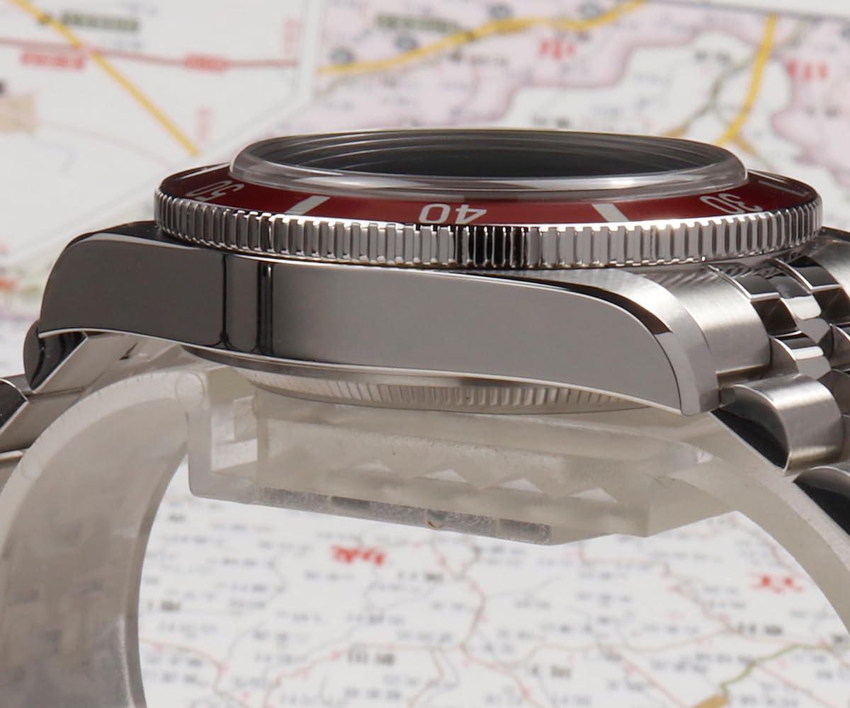 Luksusowe 37 mm Diver BB54 Vintage Męskie Zegarki PT5000 Automatyczny Mov't Matowy/Aluminiowy Bezel Zegarek Nurkowy Ze Stali Nierdzewnej, V 3