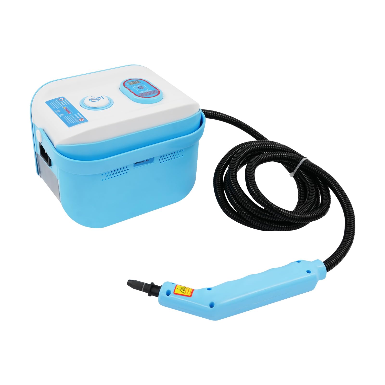 Handheld Steam Cleaner 1500W Intelligent Pressurized Steam Cleaner with 3 Brush Heads Portable High-Temperature SteamCleaner for Cleaning Walls