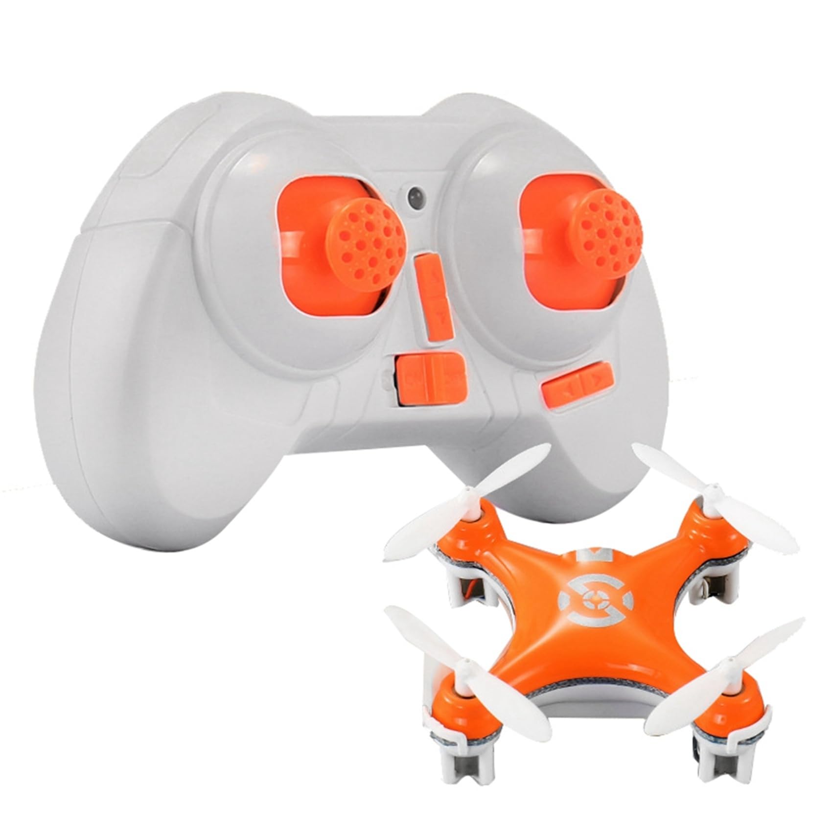 2X RC Quadcopter Cx10 Mini Drone Telecomandato 2.4G 4CH con LED Elettronico Elicottero Elettrico Aereo Giocattoli per Bambini-B