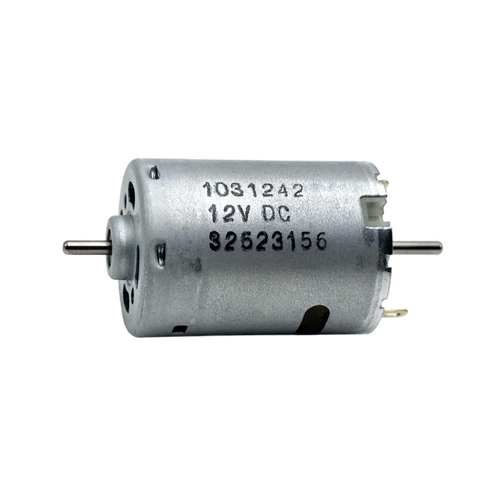 LHAOEEEYG 1031242 28mmm RS-385 2.3mm Double Dual Shaft 12V DC Electronic Starter 6V-24V Household Appliance Toy Model