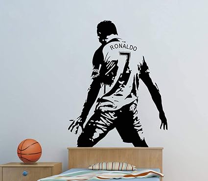 Tuffuk Cristiano Ronaldo Large Vinyl Wall Sticker (50 cm x 60 cm) 5TZ126