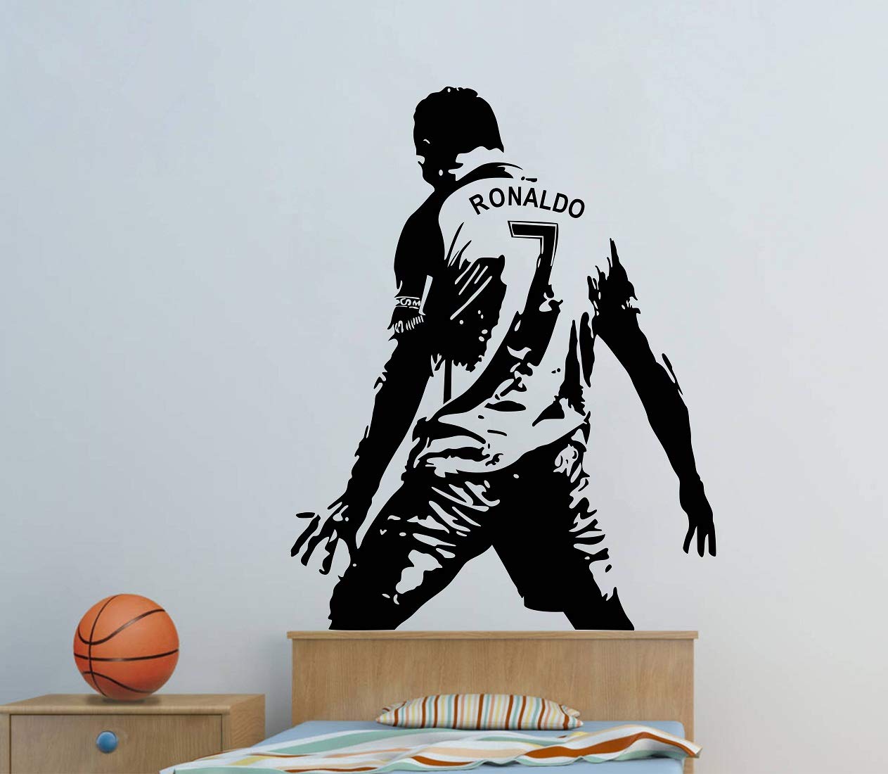 Tuffuk Cristiano Ronaldo Large Vinyl Wall Sticker (50 cm x 60 cm) 5TZ126 (B0BV3TQ1YV) Amazon Price History, Amazon Price Tracker