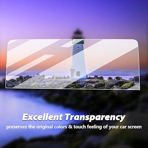 Miniatura 3 de ZCLINKO M*azda CX5 CX8 CX9 Connect Protector de pantalla Láminas de infoentretenimiento 9H AntiScratch HD Control de centro de navegación 10.25