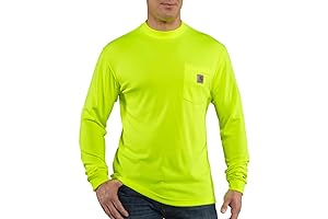 Carhartt Men's Hi Vis Flannel: Enhanced Visibility and Comfort