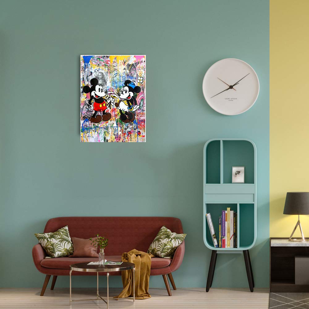 Amazon｜Faicai Art ストリートアート 有名な漫画 キャラクター 絵画