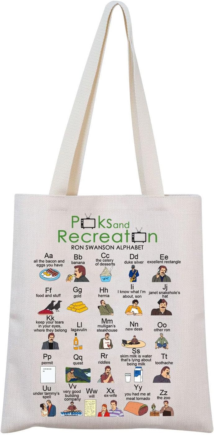 MNIGIU TV Show Inspired Gift TV Show Tote Bag TV Show Merchandise TV Show Fans Gift (Shopping bag)