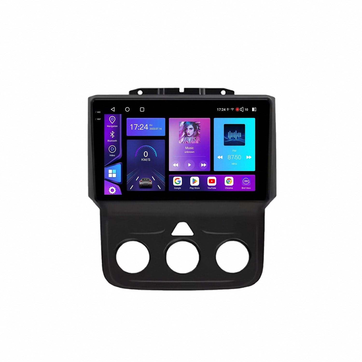 Android Auto Dodge RAM 2012-2017 elimina cables en salpicadero usando Carplay WiFi 8