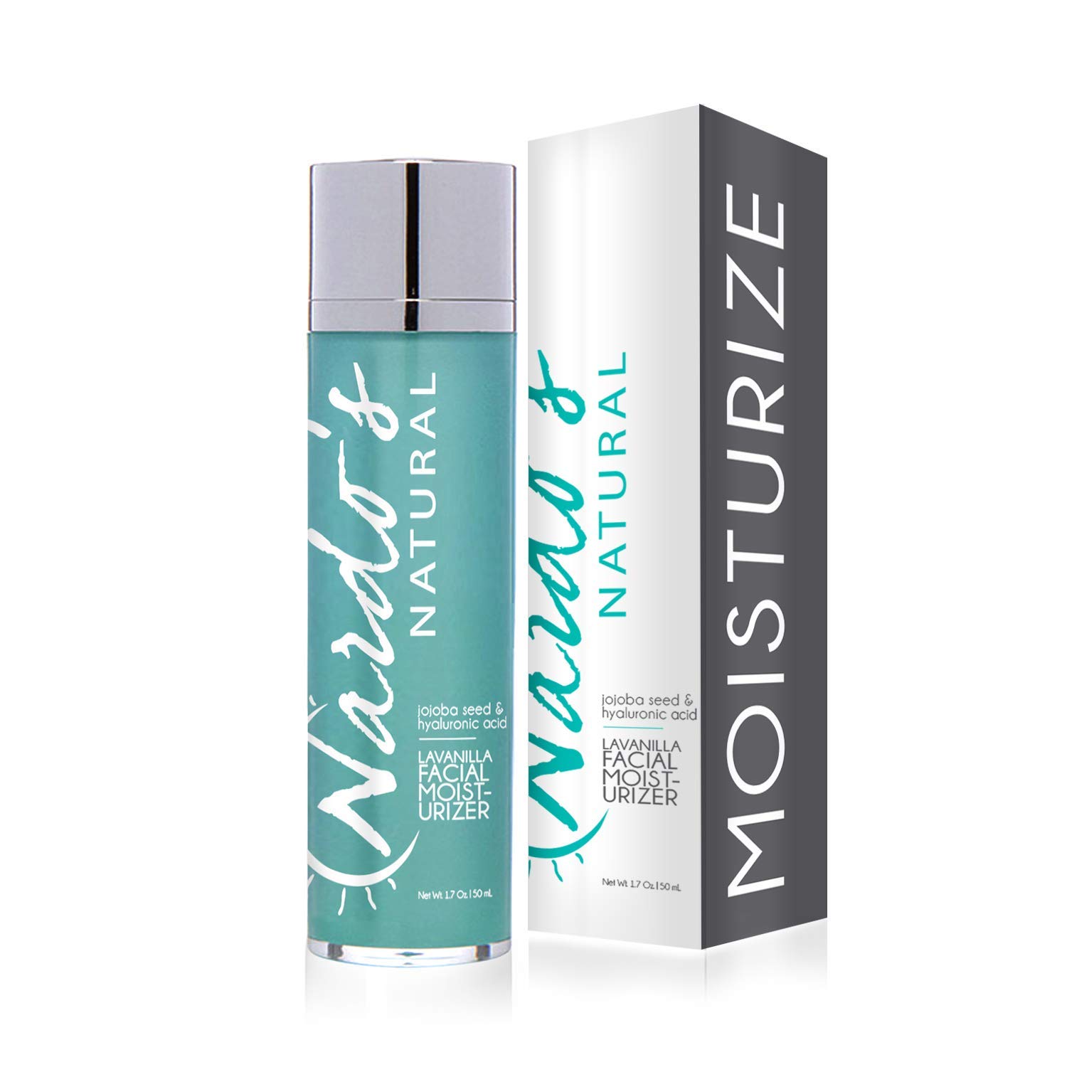 All Natural Facial Moisturizer with Hyaluronic Acid Anti-Aging For Women And Men Hydrates and Nourishes with Vitamins B and E Made in the USA Skin Care Products