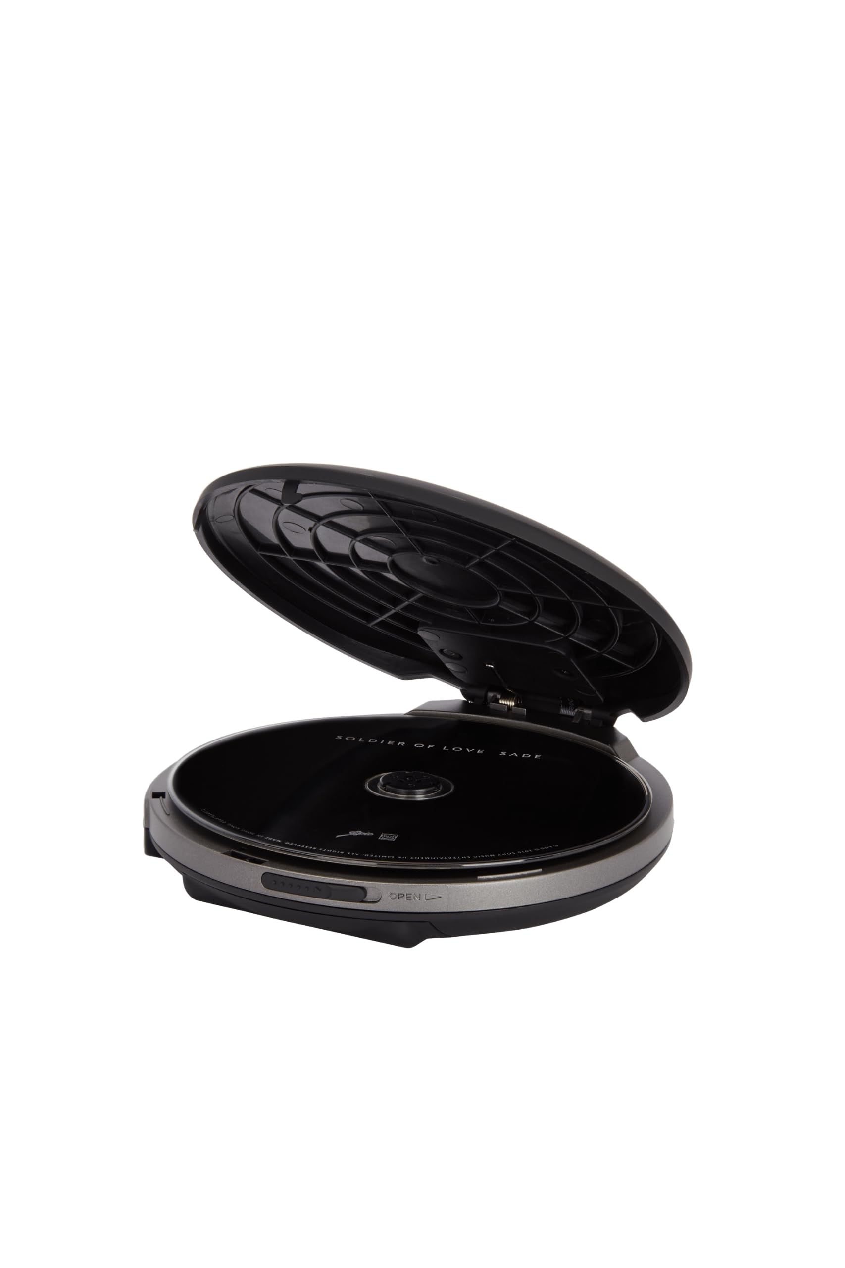 Aiwa Lettore CD Portatile PCP-850 (Nero) MP3 Ricaricabile Hyper Bass | Compatibile con CD, CD-R, CD-RW e file MP3. Batteria ricaricabile con autonomia fino a 8 ore.