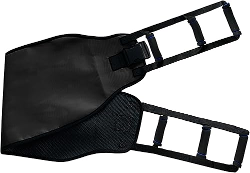 Vista 45 de Cinturones de marcha con eslinga de transferencia, cinturones de transferencia acolchados, cinturón de elevación de pacientes resistente, ayuda