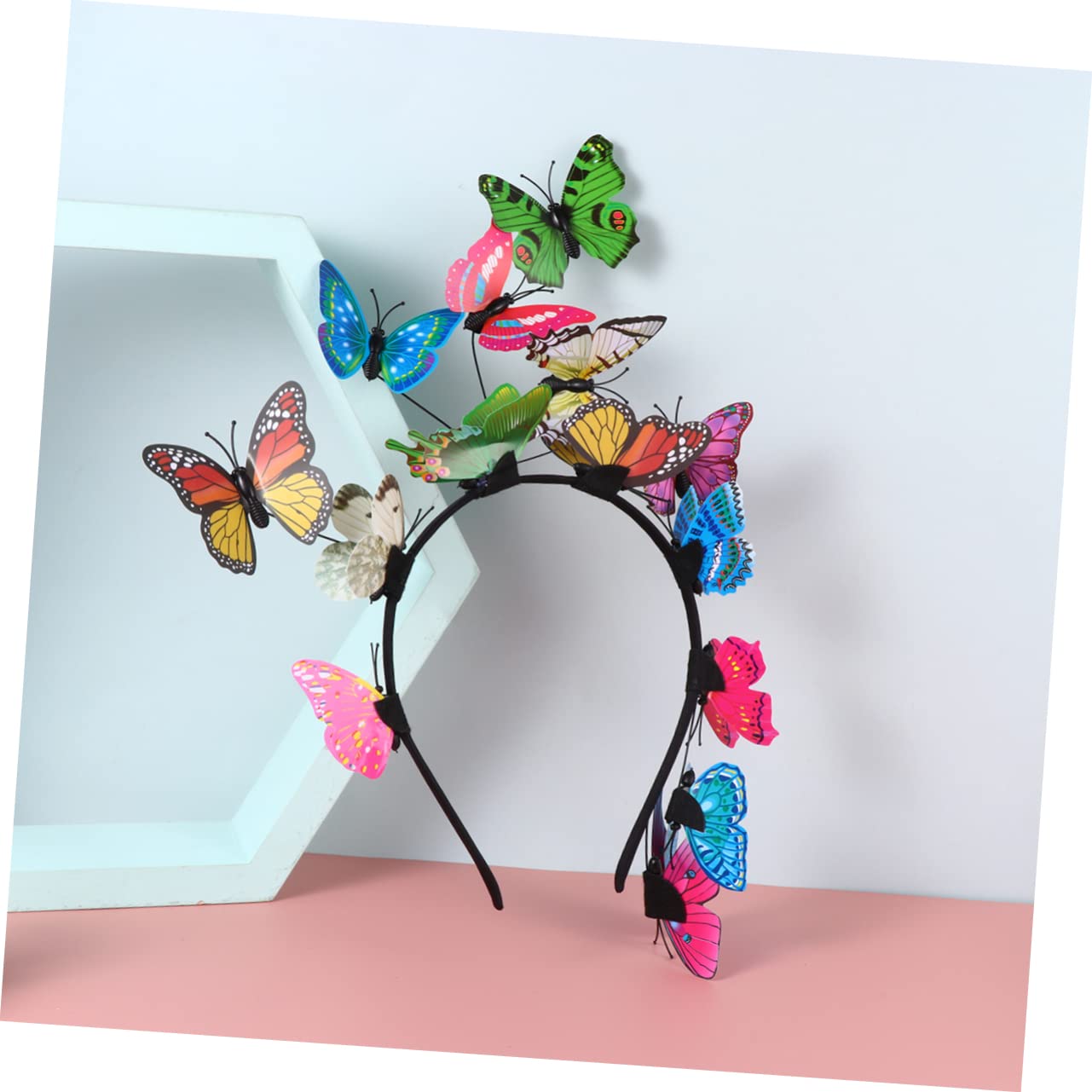 FRCOLOR 3pièces Bandeau Créatif Pour Femmes Accessoire De Coiffure Léger Et Ajustable Pour Occasions Spéciales Fêtes Motif