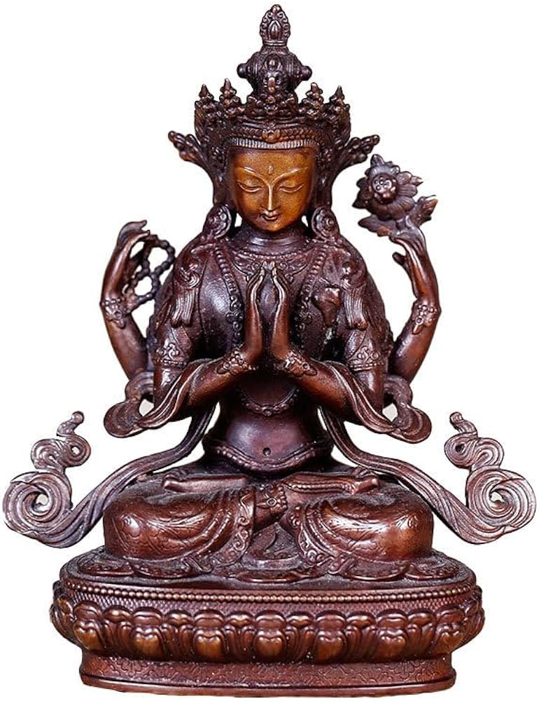 Amazon｜四腕観音菩薩ヴィンテージ仏陀コレクション用品四腕観音菩薩