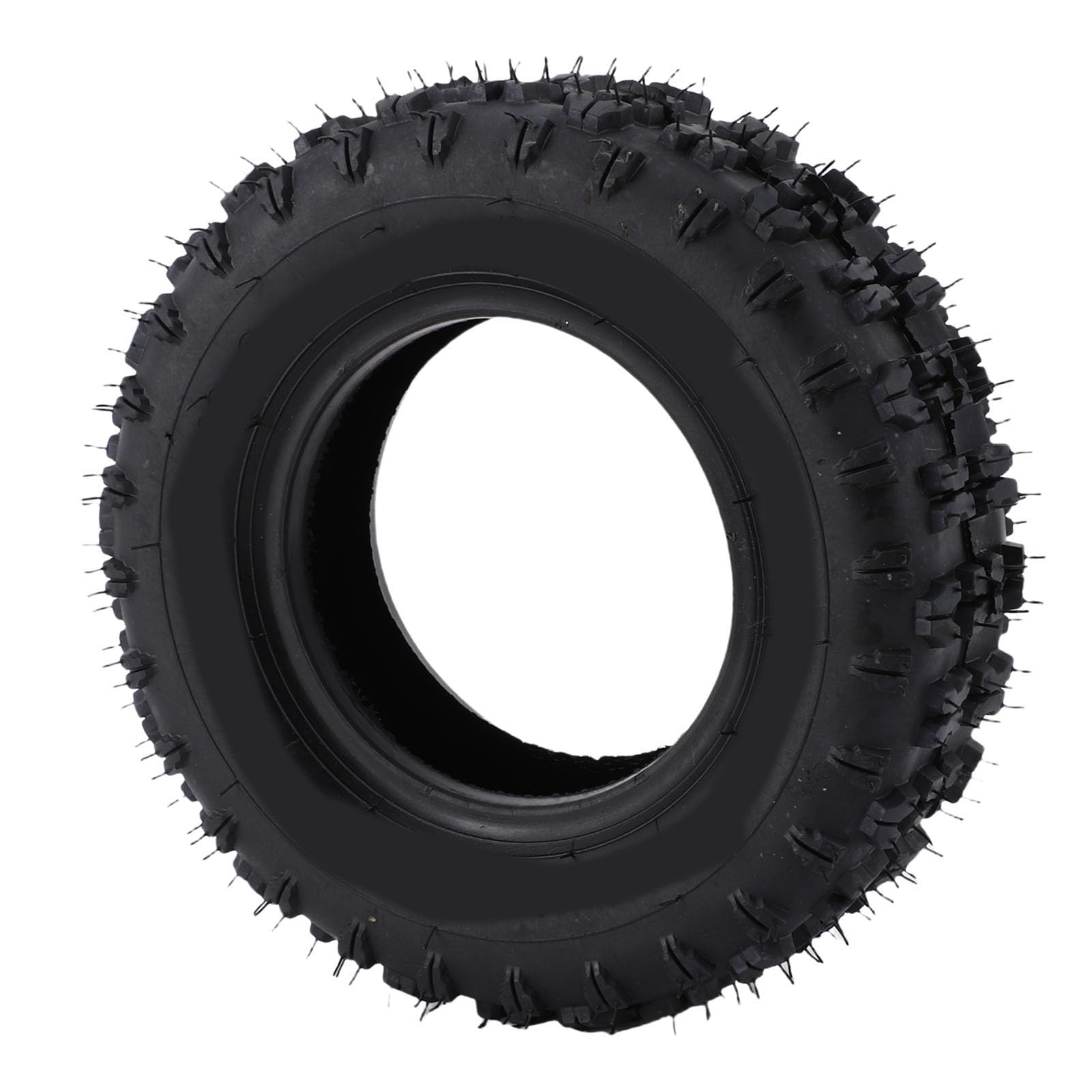 Tbest Pneu sans Chambre à Air ATV 4.10-6, Pneu en Caoutchouc Antidérapant Anti-Explosion pour Souffleuse à Neige Go Kart, équipement de Pelouse Quad Chinois