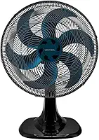 Ventisol Ventilador de Mesa Oscilante, Turbo 6 Pás Premium, Azul, 40cm, 127V