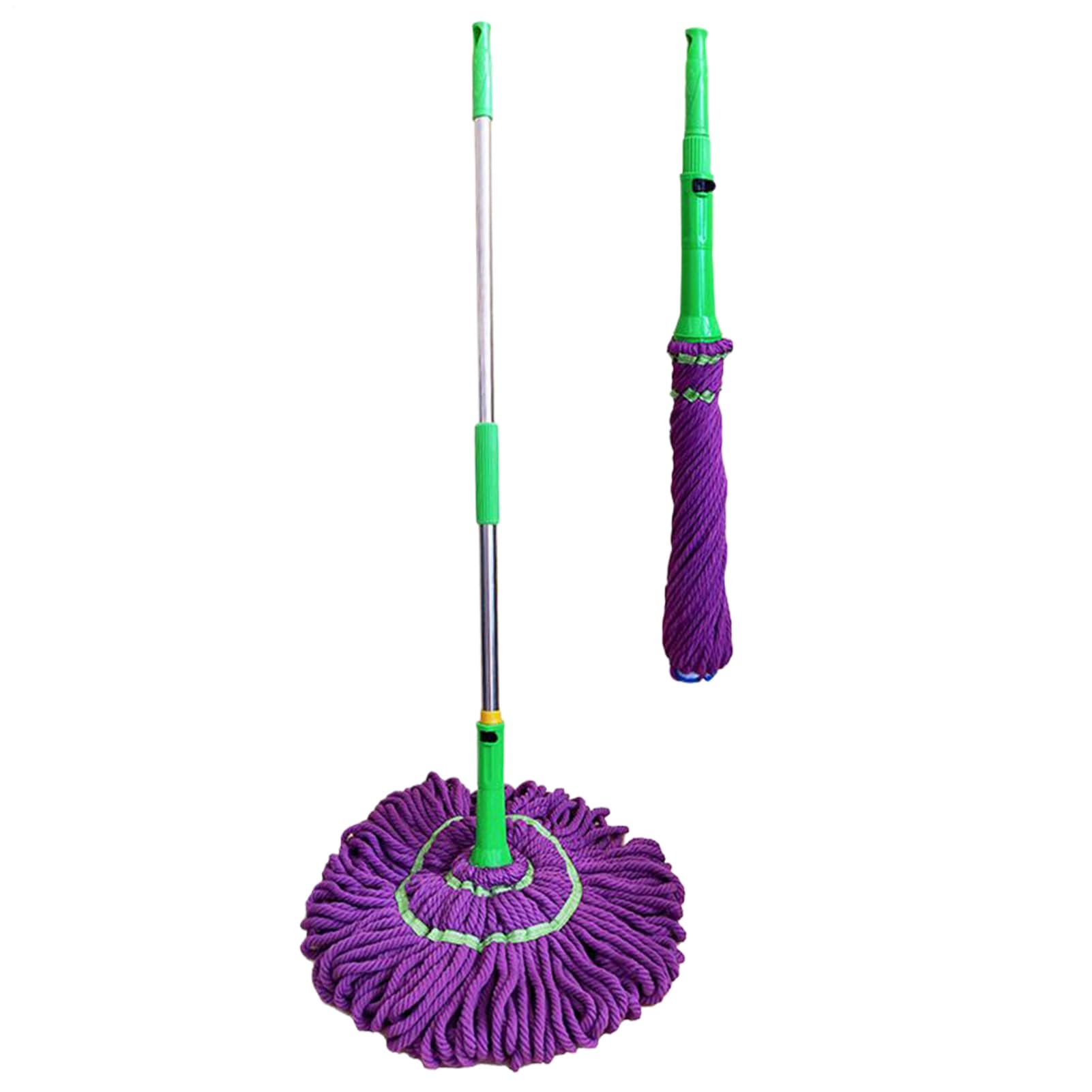Twist Mop, Balai Twist Ultra Absorbante, Outil De Nettoyage Télescopique Facilement Wangable, Lavette Facile À Essorer pour Maison Salon Carrelage Parquet Sols Durs