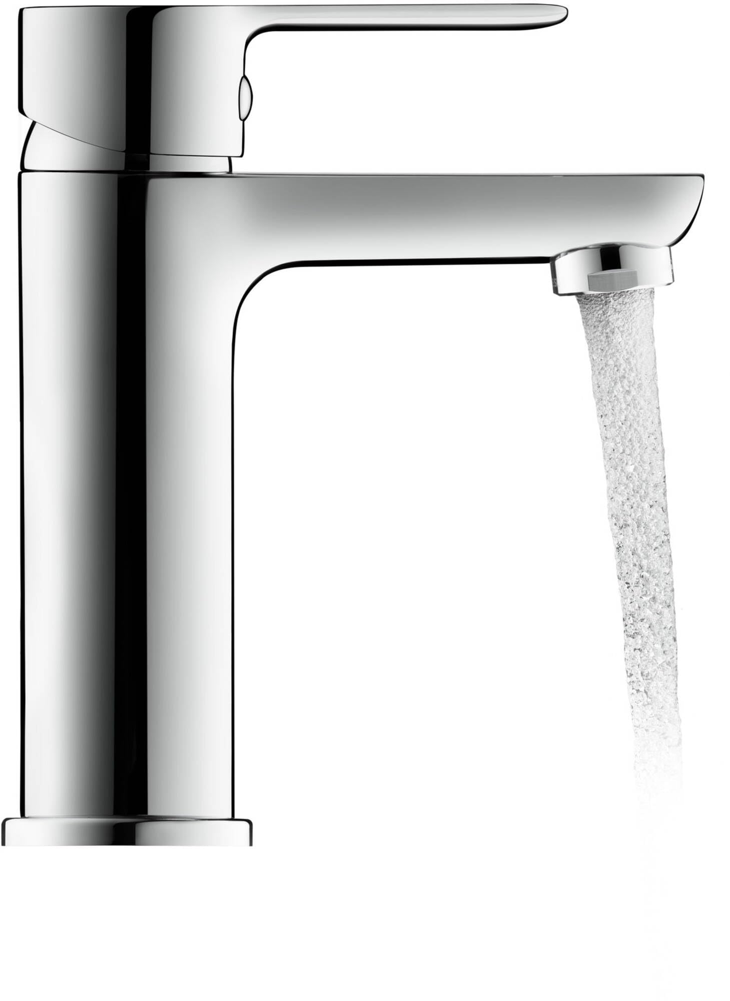 Duravit A.1 armatura umywalkowa, rozmiar M (wysokość wylotu 109 mm), kran łazienkowy, armatura umywalkowa, chrom