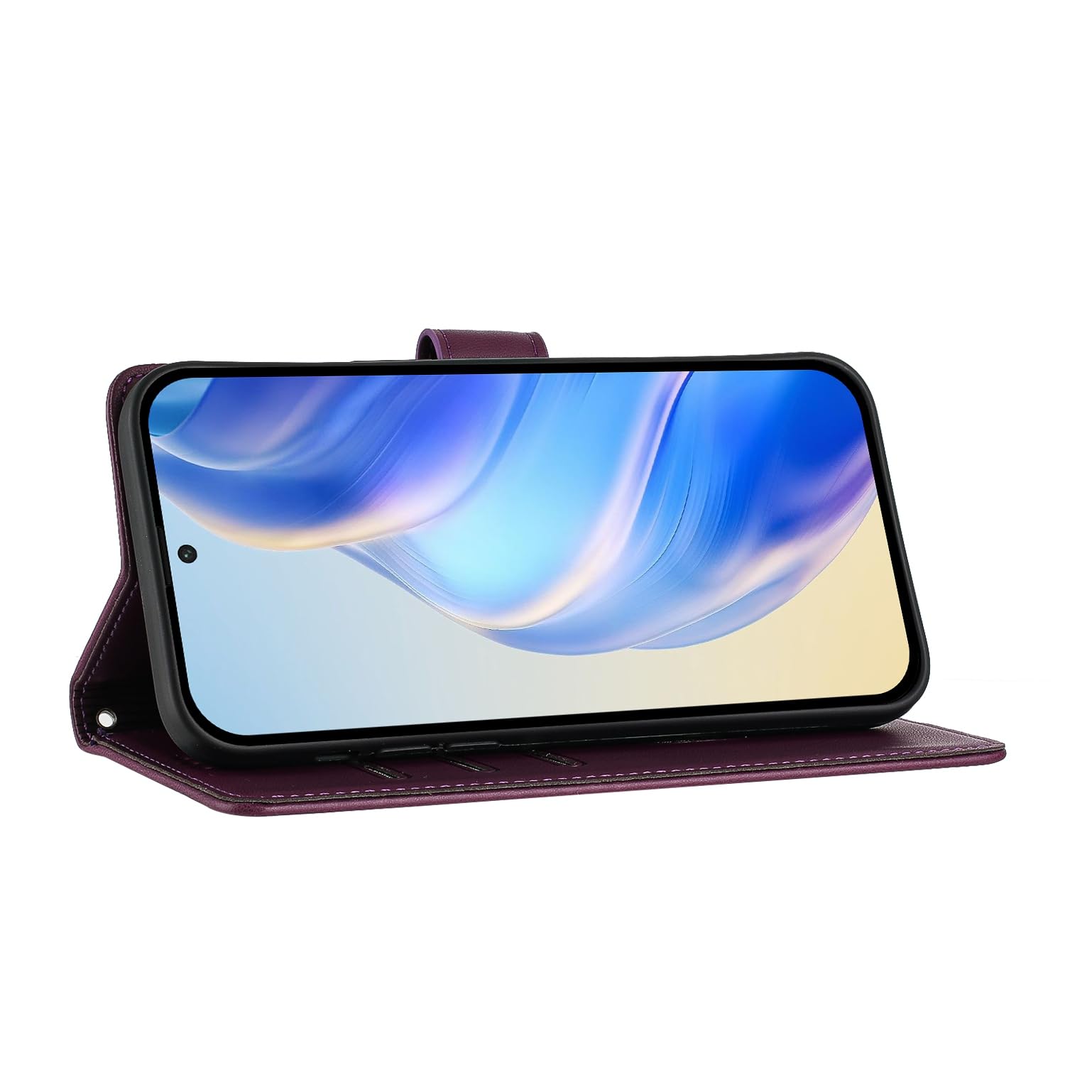 Rfvzubemok Compatibile con Vivo S19 Pro 5G Custodia,(Pelle PU