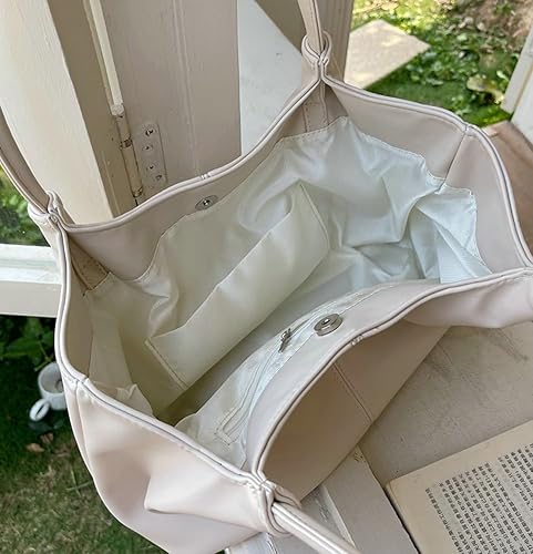 Miniatura 4 de Tote Bag for Women Shoulder Purse Hobo Bags Soft PU Tote Shoulder Bag Fashion Large Clutch Satchel Top Handle Handbag Purses