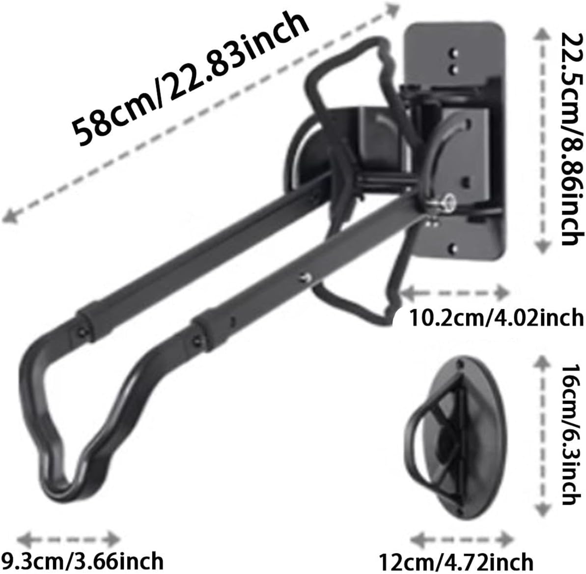 predolo Indoor Mount Holder Storage Rack
