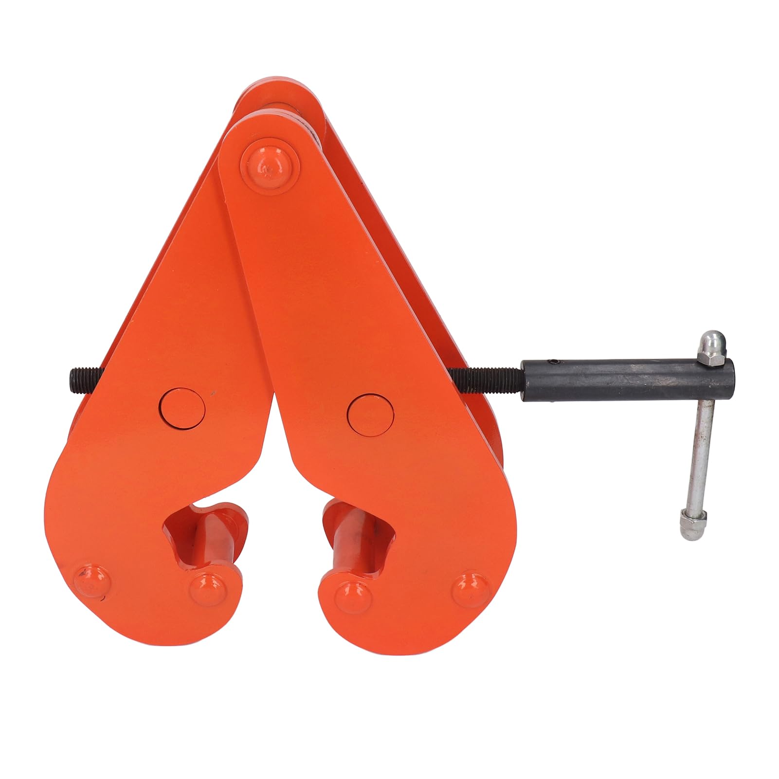 Hyuduo Vertikale Trägerklemme, Träger-Hebeklemme aus Legiertem Stahl, 3T, Kapazität 80 Bis 320 Mm, Öffnungsbereich Zum Heben von Rigging und Zum Heben von Stahlträgern in Werkstätten und Garagen