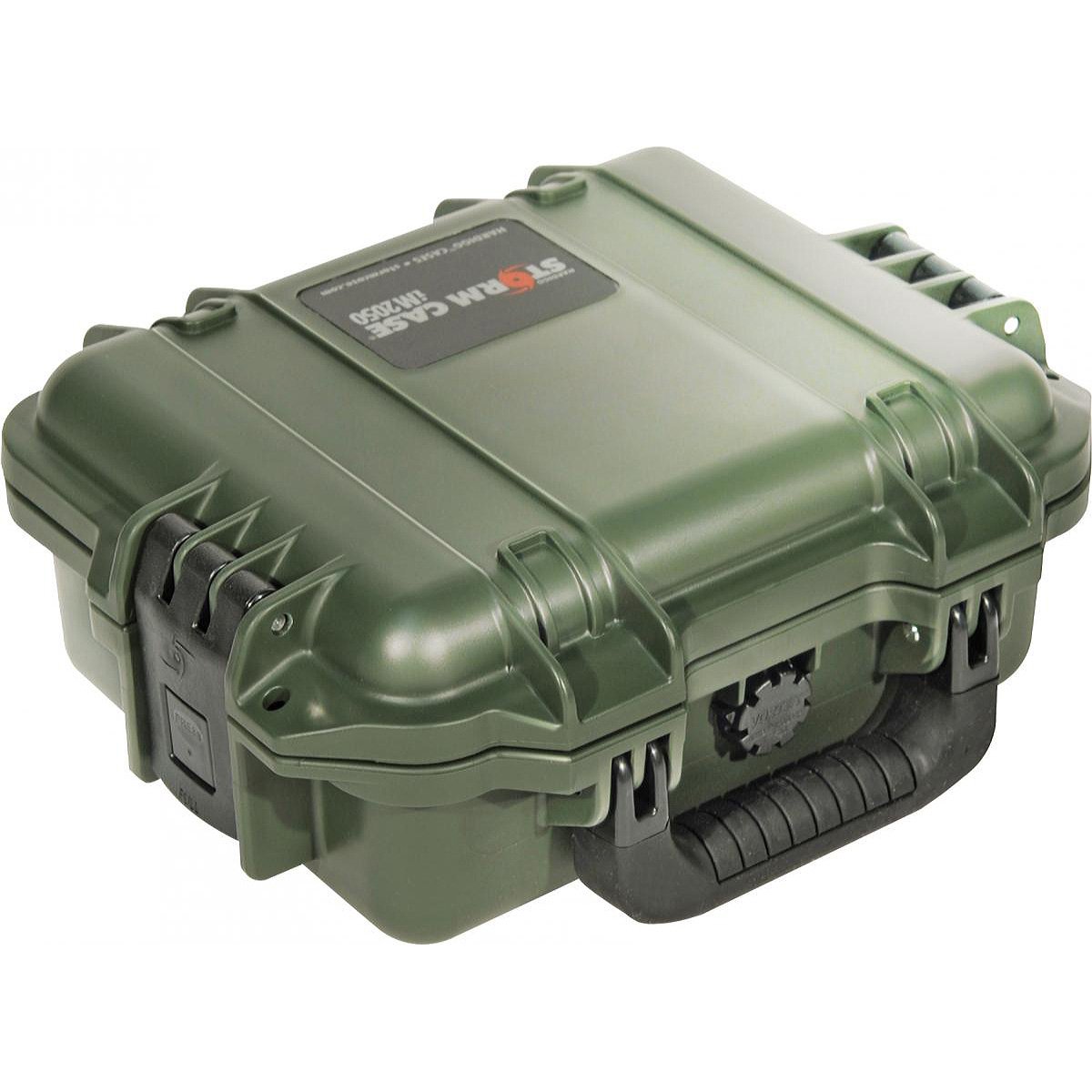 PELI Storm IM2050 Stoßfestes Case für Persönliche Gegenstände, 5L Volumen, Mit Schaumstoffeinlage (Anpassbar), Olivgrün