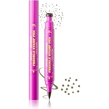 COOL STORY Waterproof Freckles Pen,Faux Freckle Stamp and Fine Tip Eyeliner for Realistic, Long-Lasting Freckles and Effortless Makeup, Perfect for Daily Wear and Cosplay