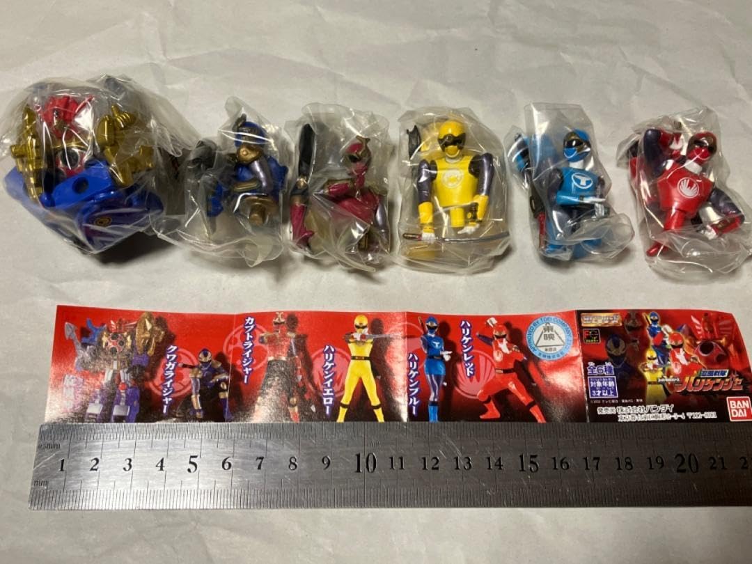 HG忍風戦隊ハリケンジャーパート１〜３全種 Amazon.co.jp: HG忍風戦隊ハリケンジャー パート2 全6種