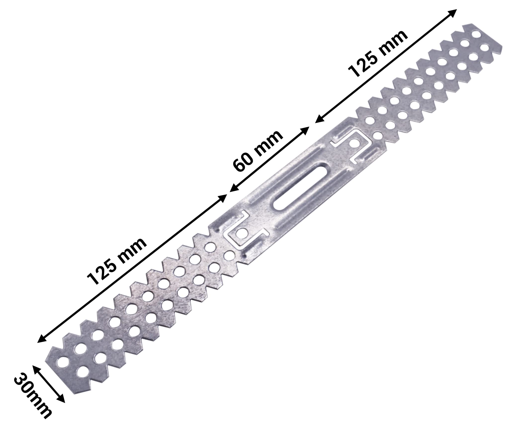 Support De Tige Coudé Encastré Perko 1205DP0CHR - Neuf
