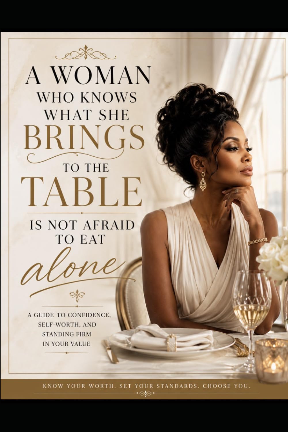 A Woman Who Knows What She Brings to the Table Is Not Afraid to Eat Alone: Because She Already Owns the Table
