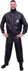 Capa De Chuva Motoqueiro Star Capas Impermeável Conjunto Jaqueta e Calça Motoqueiro Motociclista Motoboy Motogirl Impermeável Masculino e Feminino