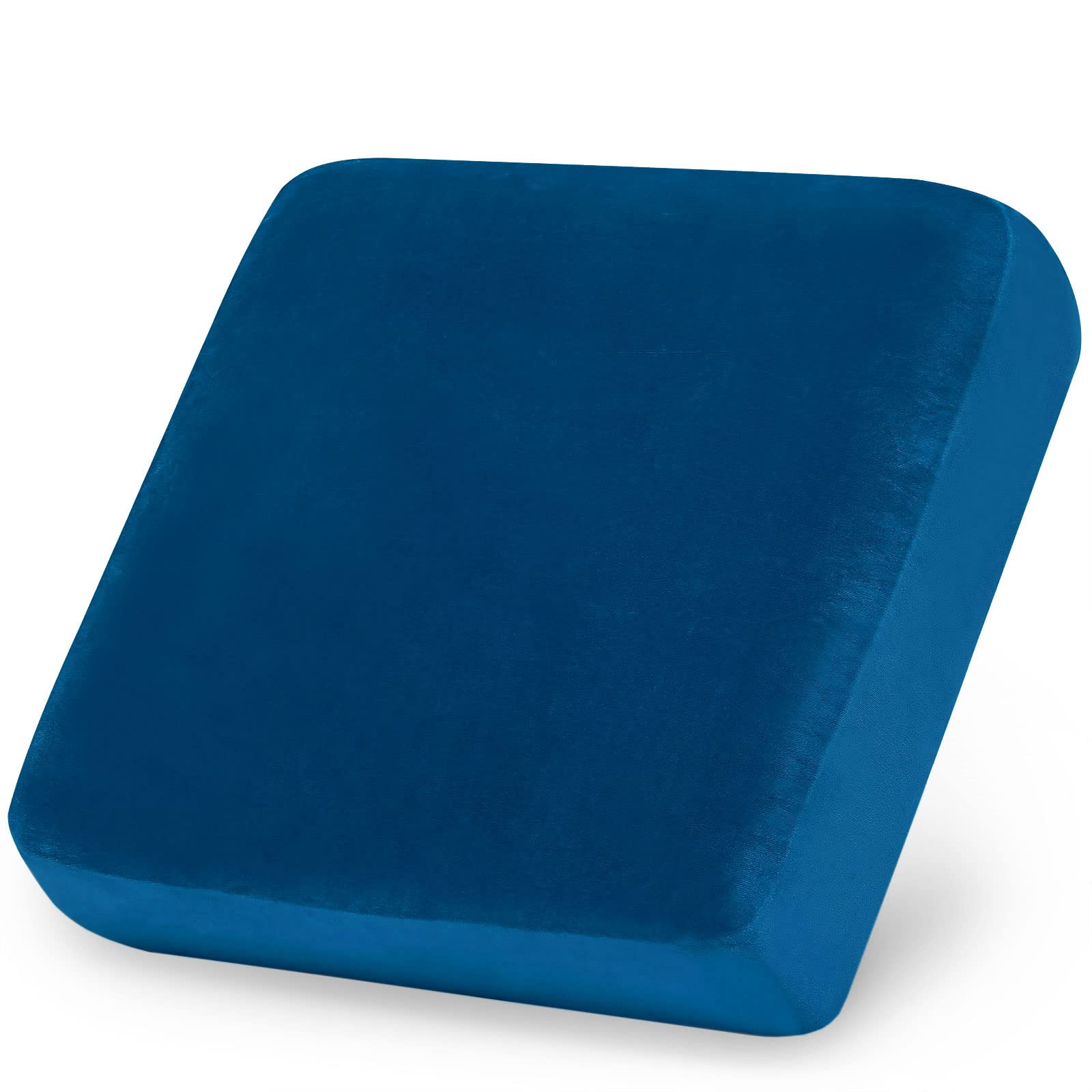 hyha Velvet Couch Cushion Covers, Soft Sofa/Couch Seat Cushion Covers for sectional Sofa, Magic Sofa Covers Washable, Couch Sofa Covers for Cushion Couch(1 Cushion Armchair, Royal Blue)