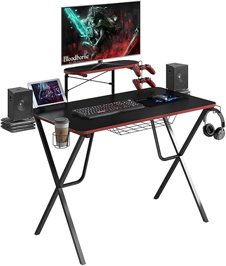 Amazon Co Jp Kamifan ゲームデスク ゲーマーに向け ゲーミングデスク パソコンデスク 机 Pcデスク テレワーク デスク 拡張 収納 Xレッグ レッド 文房具 オフィス用品 Amazon Co Jp Kamifan ゲームデスク ゲーマーに向け ゲーミングデスク パソコンデスク 机 Pcデスク テレワーク デスク 拡張 収納 Xレッグ レッド 文房具 オフィス用品