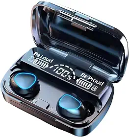 Fone de Ouvido Bluetooth TWS-M10 – Sem Fio,Resistentea a água, Estojo Carregador - TYDA