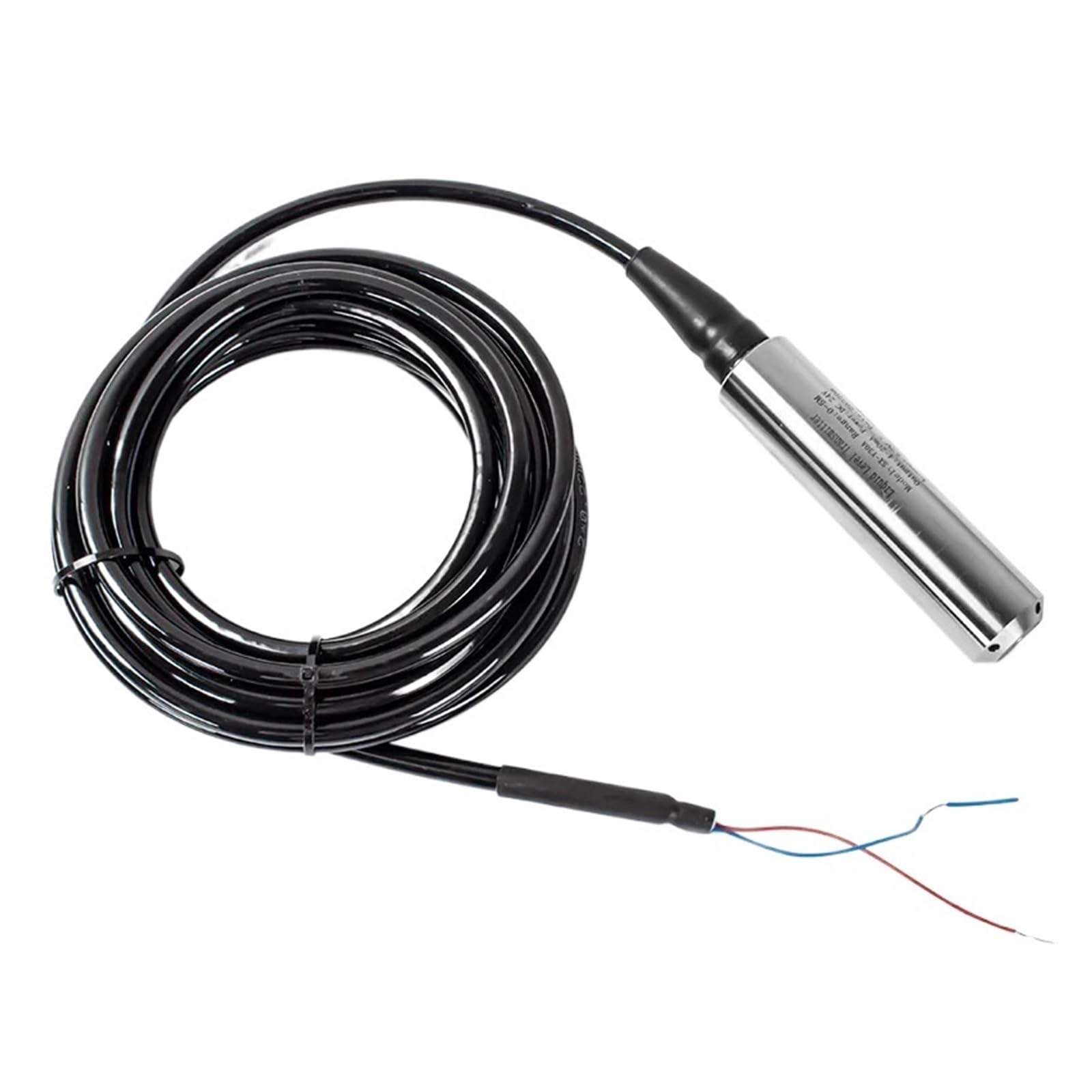 Pxqchavln 2M Range 2M Cable Liquid Water Level Sensor 0 10V 4 20Ma Rs485 1M/2M/3M/4M/5M Range With 0-5M Cable Submersible 24V(,4-20Ma)