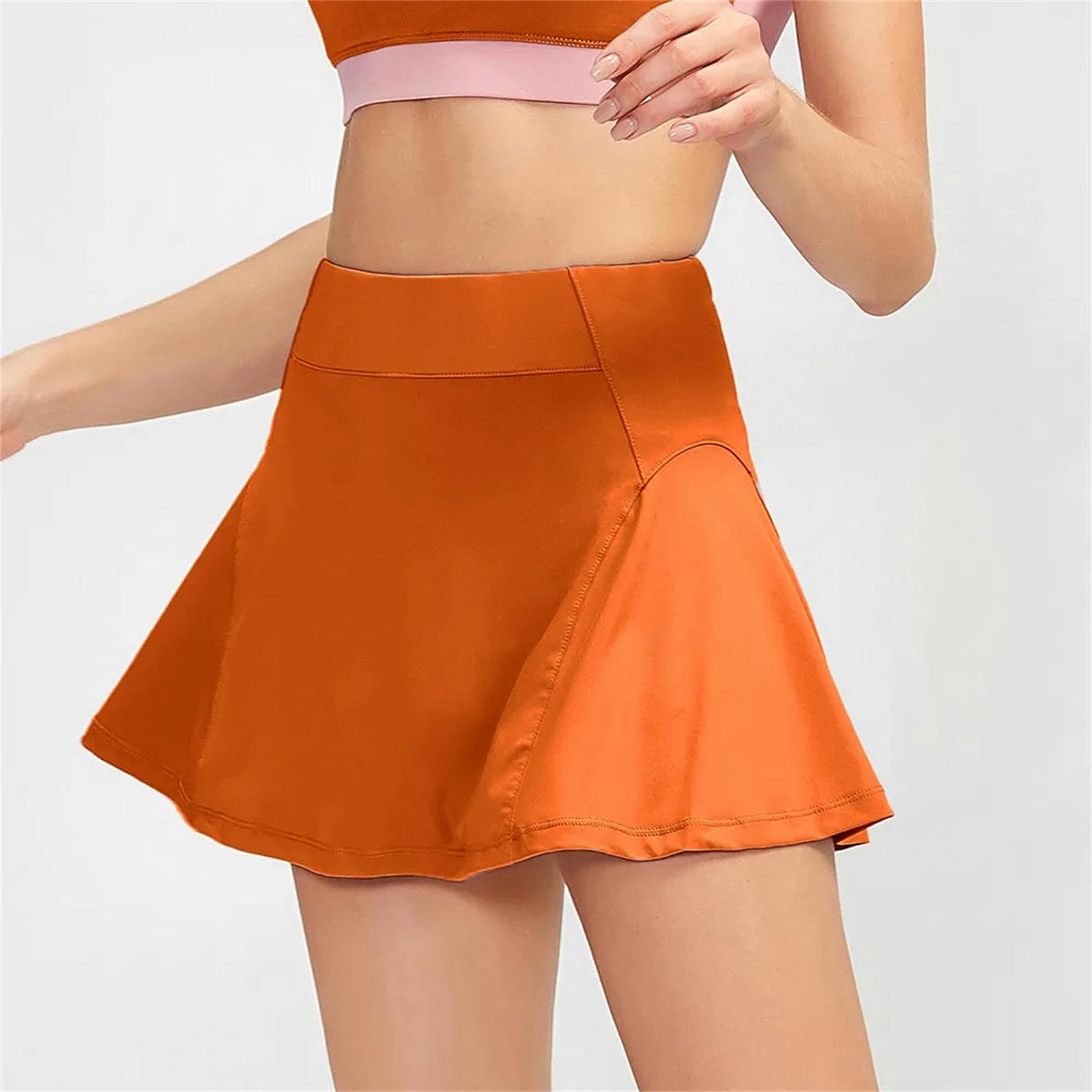 Jupe de Tennis Jupe De Tennis Running Short Jupe D'été Respirante Yoga Golf Jupe Plissée
